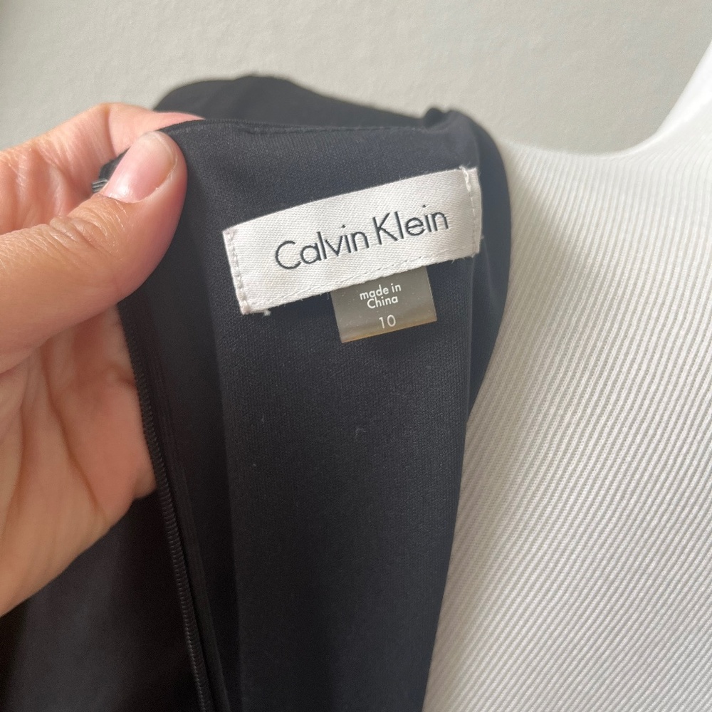 Calvin Klein Black Long Sleeve Gem 10 - Picture 5 of 7